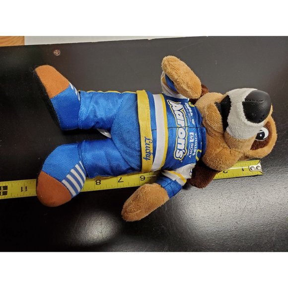 Aaron's Lucky Dog 10 Inch Plush in NASCAR uniform - Picture 2 of 8
